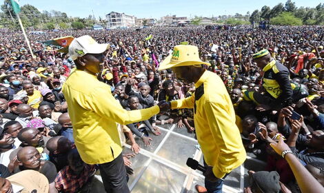 William Ruto Wilson Sossion