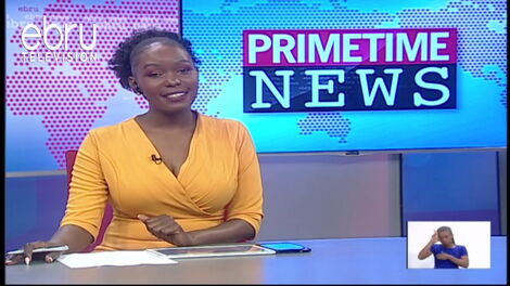 File photo of New NTV Presenter Wiinie Lubembe during her time at Ebru TV