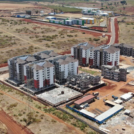 An aerial view of Tatu City.