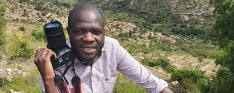 File image of independent Kenyan journalist and former NTV reporter Yassin Juma