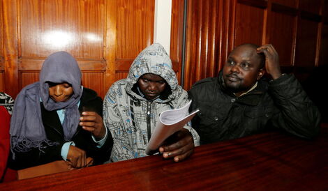 Some of the police officers accused of murdering Lawyer Willy Kimani 