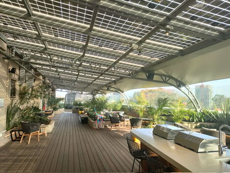 Working Space at African Development Center launched by Microsoft on Dunhill Towers in Westlands on Thursday March 24, 2022