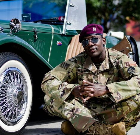 Frank Onono popularly referred to as Brigeddia General graduated from the US Army Academy on April 1, 2021.