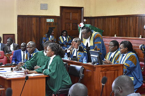 Bungoma County Assembly in session