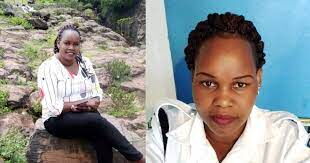 Caroline Kangogo a police officer,is still on the run after allegedly killing two men