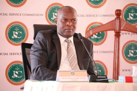High court judge Said Chitembwe appears for the Judicial Service Commission (JSC) interviews on April 12 2021.