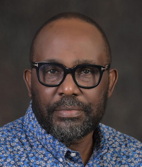 A photo of former Nation Media Group journalist, Charles Onyango Obbo.