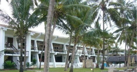 Dolphine hotel in Shanzu, Mombasa County.