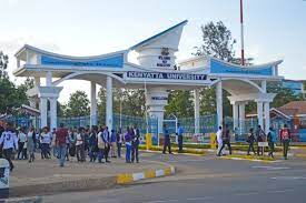 A file image of Kenyatta University's Main Entrance 