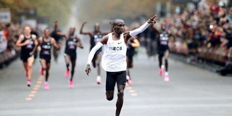 Eliud Kipchoge became the first human to a full marathon in under 2 hours: (1:59:40) in Vienna, Austria on Saturday, October 12.