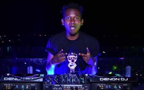 Felix Orinda alias DJ Evolve (pictured) was allegedly shot by Babu Owino after an altercation in a night club on January 17, 2020.
