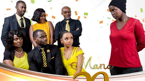 Citizen TV's Maria series cast.