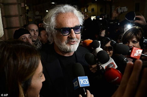  Former Formula One star Flavio Briatoire