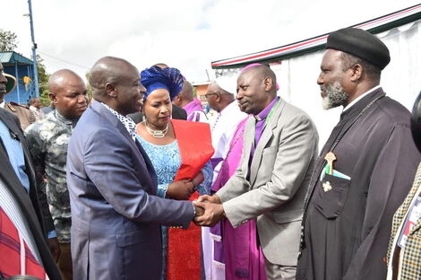 Deputy President Rigathi Gachagua and Education cabinet secretary during Competency Based curriculum taskforce meeting on Thursday, December 1, 2022