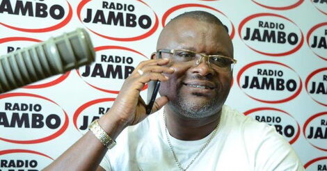 Radio Jambo presenter Ghost Mulee