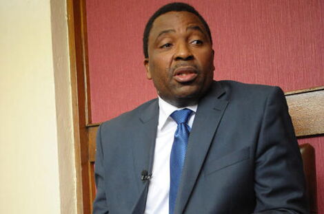 Former Mwingi Central MP Joe Mutambu appearing in court in October 2015.