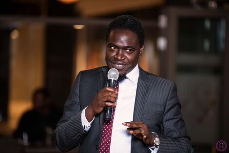 LSK President Nelson Havi speaking a forum in 2019