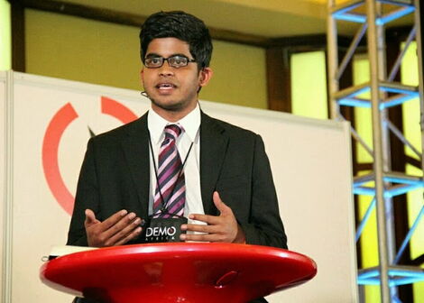 Silva Group CEO Heshan de Silva speaks at a past conference.