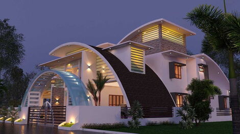 A luxurious house in Kenya.