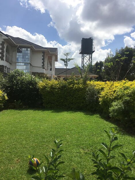 An undated image of Linus Kaikai's house in Rongai, Kajiado County.