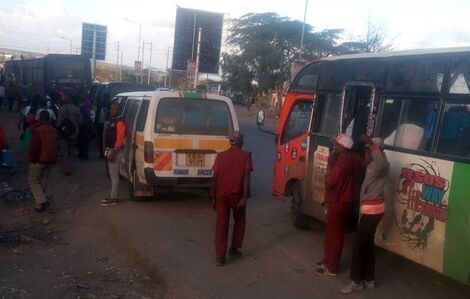 Matatus operating within in Nairobi City