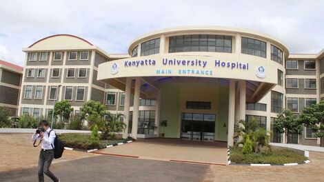 A file image of the Kenyatta University Hospital