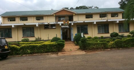 Archive image of the Kiambu courthouse.