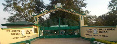 File image of St Anne's Kisoko Girls High School, Busia County 