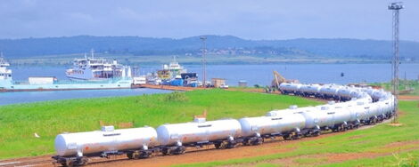 A photo of Ksh 3 billion Kisumu Port in Kisumu County