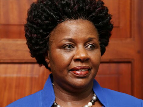 The late Bomet Governor Joyce Laboso