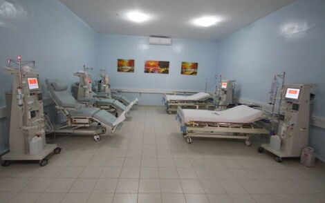 Inside Machakos Hospital