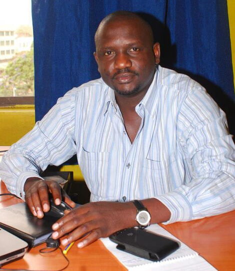 A file image of Ghetto radio managing director  media boss Julius Owino 