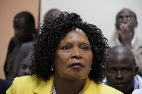 Former Othaya MP Mary Wambui