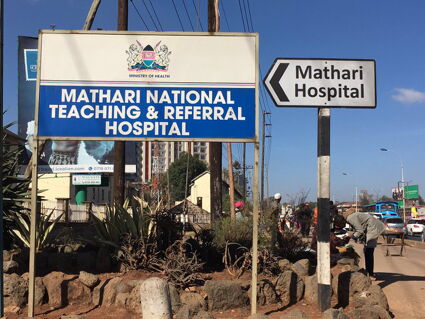 Mathari Teaching and Referral Hospital.