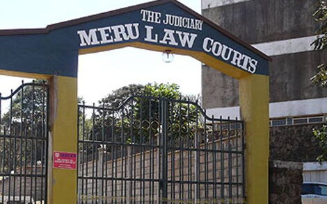 A file image of the Meru law courts