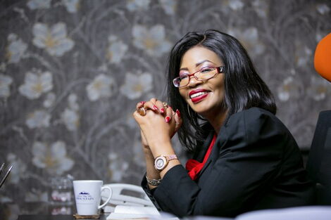 Samchi Telecommunications Ltd as Founder and CEO Esther Muchemi.