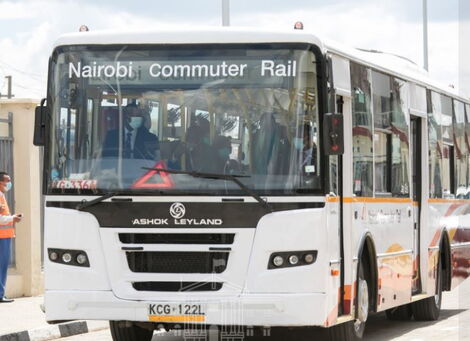 Nairobi Commuter Bus in November 2020.