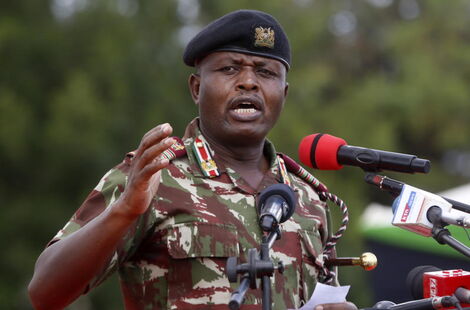 An undated photo of former Rif Valley Regional Commissioner, George Natembeya.