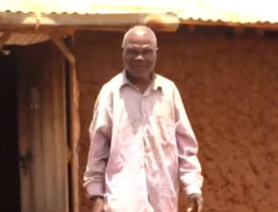 A screen grab of Njeru Mwiru who ran away in 1969 after being punished by his uncles
