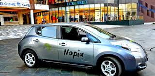 Finnish company Noparide introduced a shareable electric car in Nairobi that aims to increase driver’s income by cutting fuel costs. on August 10 2020