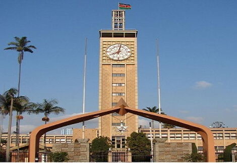 Parliament Building in Nairobi.