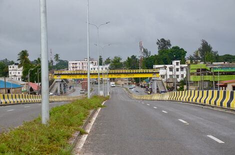 A section of the Port Reitz and Moi International Airport Access road in Mombasa