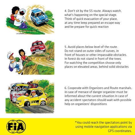 Safety tips for the safari rally event in Naivasha.