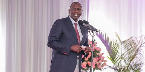 president William Ruto, during the thanksgiving service at State House Nairobi on Sunday, September 25, 2022..jpg (