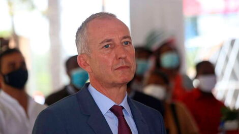 A file image of Rubis chief executive for East Africa Jean-Christian Bergeron 