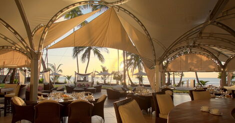 File image of the sails at Almanara Resort in Diani.