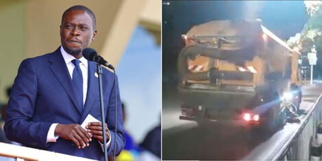 Nairobi Senator Johnson Sakaja's vote against an 11 member committee formulated to listen to Kirinyaga Governor's Anne Waiguru's impeachment case on Tuesday, June 16, 2020