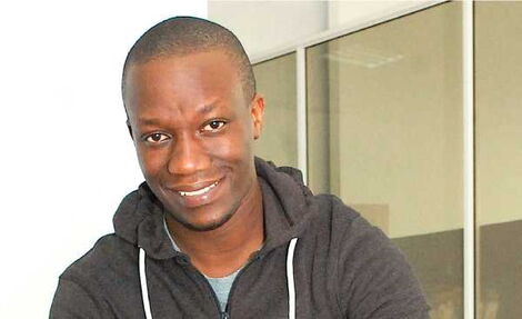 Sam Gichuru the founder of Kidato, a tech company that has been accepted in the Y Combinator