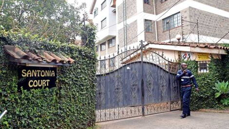 Santonia Court in the upmarket Kilimani, Nairobi County