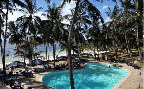 Dolphine hotel in Shanzu, Mombasa County.